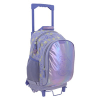 Mochila Grande Con Ruedas Fabrica Chenson Disney Princesas Sirenita Sia PR70614-V
