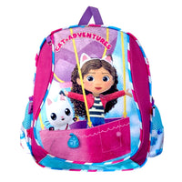FM Mochila Chica Preescolar Casa de Gabby Cat GB305K27BP