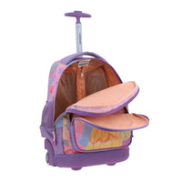 Mochila Chenson Con Ruedas Y Luces Led Disney Princesas Escolar Primaria PR70559-V Princs