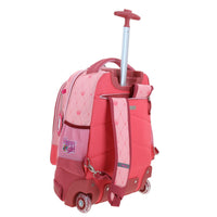 Mochila Chenson Con Ruedas Y Luces Led Para Niña Escolar Primaria Happy Girl Cast HG66495-P