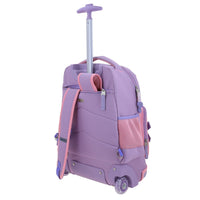 Mochila Chenson Con Ruedas Y Luces Led Disney Princesas Ariel Escolar Primaria PR70635-V Stardust