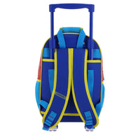 Mochila Mediana Chenson Ruedas Niño Escolar Llantas Kinder Mario Bros SQUAT MB66371-R Carro de Fabrica