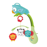 Fisher Price Movil Musical 3 en 1 Amigos de la Naturaleza CHR11 Mattel