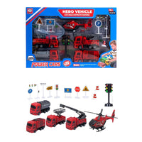CYC 1 Set de Vehiculos Emergencia Juguete Importacion