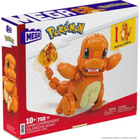 Mega Construx Pokemon Jumbo Charmander 750 Pzs Mattel HHL13
