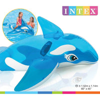 Salvavidas Inflable Montable Ballena Azul 1.52 X 1.14m Intex