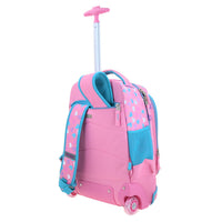 Mochila Chenson Con Ruedas Y Luces Led Happy Girl HG71035-P JART