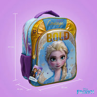 Mochila Escolar Grande Primaria Ruz Disney Princesas Frozen Elsa 174422 Coleccion Bold