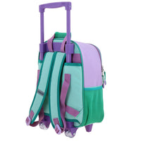 Mochila Chica Chenson Con Ruedas Preescolar Kinder Princesas Ariel PR70466-T Luriel