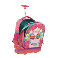 Mochila 3D Grande Chenson Baston y Ruedas Llama Happy Girl HG65935-P
