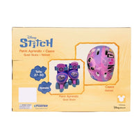 CYC Patines Roller Disney Stitch Angela 4 Ruedas 15-18 Juguete De Importacion 12400-AN