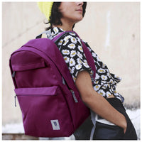 Mochila Grande Chenson 1818 Juvenil Coleccion Colors Vino 1861105-V