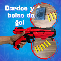 CYC Pistola Lanza Dardos y Bolita de Gel Space Gun HP1133956