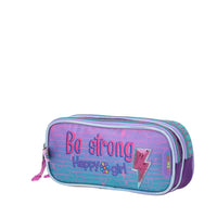 Lapicera Estuche Escolar Happy Girl Chenson Nube Glitery