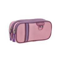 Lapicera Estuche Doble Chenson Escolar Chey Rosa