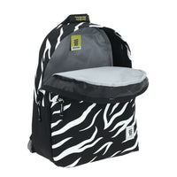 Mochila Grande Chenson 1818 Juvenil Escolar Colors 1866485-3 Zebra