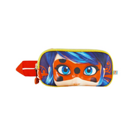 FM Lapicera Estuche Lady Bug Spots Miraculous LB301A04PB