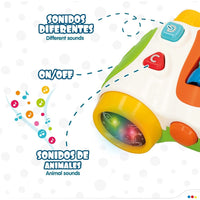 CYC Binoculares Para bebe con Luz y Sonido Didactico Juguete de Importación QF366-048