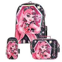Set Mochila, Lapicera y Lonchera Grande Yadatex Monster High Draculaura MSH021-SE006A