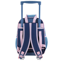 Mochila Chica Chenson Con Ruedas Preescolar Kinder Princesas Ariel PR70155-9 Agry