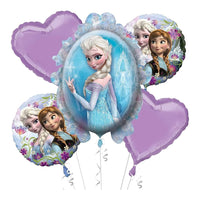 Ramo 5 Globos Bouquet Frozen Disney Gigante Anagram Pky0m01