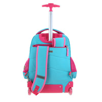 Mochila Grande Con Ruedas Y Luces Led Chenson Super Mario Bros Peach TUCH MB71148-T