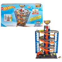 Pista De Vehículos Hot Wheels City Mega Garage GNL70 Mattel