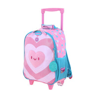 Mochila Chica Kinder Con Ruedas Chenson Happy Girl HG71036-P JART