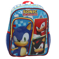 Mochila Escolar Grande Primaria Ruz Sonic 174846 Coleccion Square Color Azul