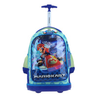 Mochila Grande Chenson Con Ruedas y Baston Mario Kart Coleccion Peis MB66283-9