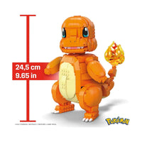 Mega Construx Pokemon Jumbo Charmander 750 Pzs Mattel HHL13