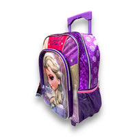 Mochila Ruedas Escolar Grande Primaria Disney Frozen Ruz 177258