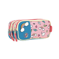 Lapicera Estuche Chenson Triple Cierre Happy Girl POPT HG66305-P