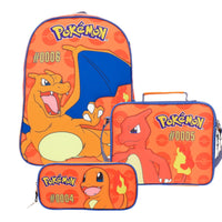 Set Mochila Lonchera y Lapicera Charizard Pokemon