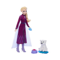 Muñeca Frozen Elsa con Oso y Accesorios Mattel JFG16