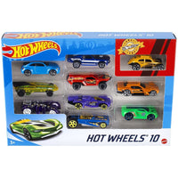 Hot Wheels 1:64 Pack 10 Aleatorio Mattel