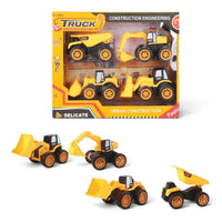 CYC Set 4 Camiones de Construccion Juguete de Importación