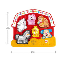 Rompecabezas Fisher-price Sonidos De Animales Granja CGN03 Mattel