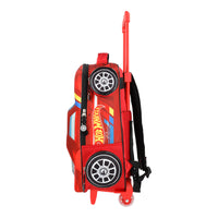 Mochila Con Ruedas Hot Wheels En Forma de Carro Yadatex