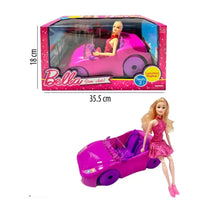 CYC Carro 30 Cm Deportivo Para Muñecas Juguete de Importacion Glam DS-008A