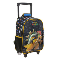 Mochila Chica Kinder Con Ruedas Chenson Mario Bros Bowser MB70714-3 Woat