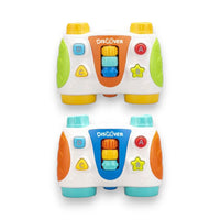 CYC Binoculares Para bebe con Luz y Sonido Didactico Juguete de Importación QF366-048