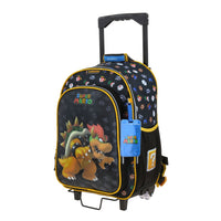 Mochila Grande Con Ruedas Chenson Mario Bros Bowser MB70715-3 Woat