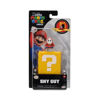 6 Figuras con Bloque 3cm Mario Bros Jakks