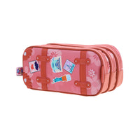 Lapicera Estuche Chenson Triple Cierre Happy Girl Yorn HG66461-P