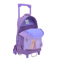 Mochila Grande Con Ruedas Chenson Disney Princesas Rapunzel PR70530-V Paski