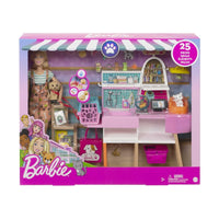 Barbie Muñeca Tienda de Mascotas con Accesorios Mattel GRG90