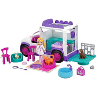 Set De Juego Polly Pocket Hospital Móvil De Animalitos GFR04 Mattel