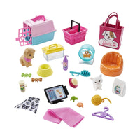 Barbie Muñeca Tienda de Mascotas con Accesorios Mattel GRG90