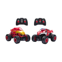 Monster Jam Spiderman Iron Man Control Remoto 1:24
